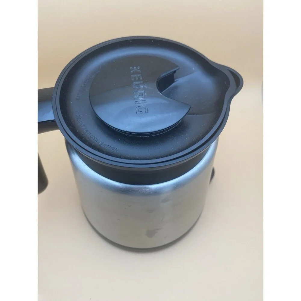 Keurig 2.0 Replacement Carafe Thermal Stainless Steel Coffee Pot Pitcher 4-Cup